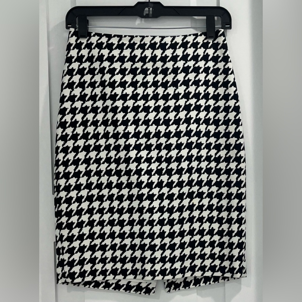 THE LIMITED Houndstooth Pencil Skirt, Size 0